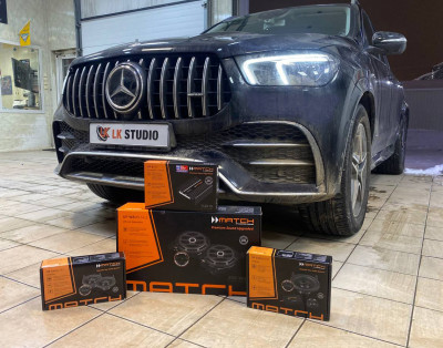 Апгрейд заводской музыки на Mercedes-Benz GLE W167